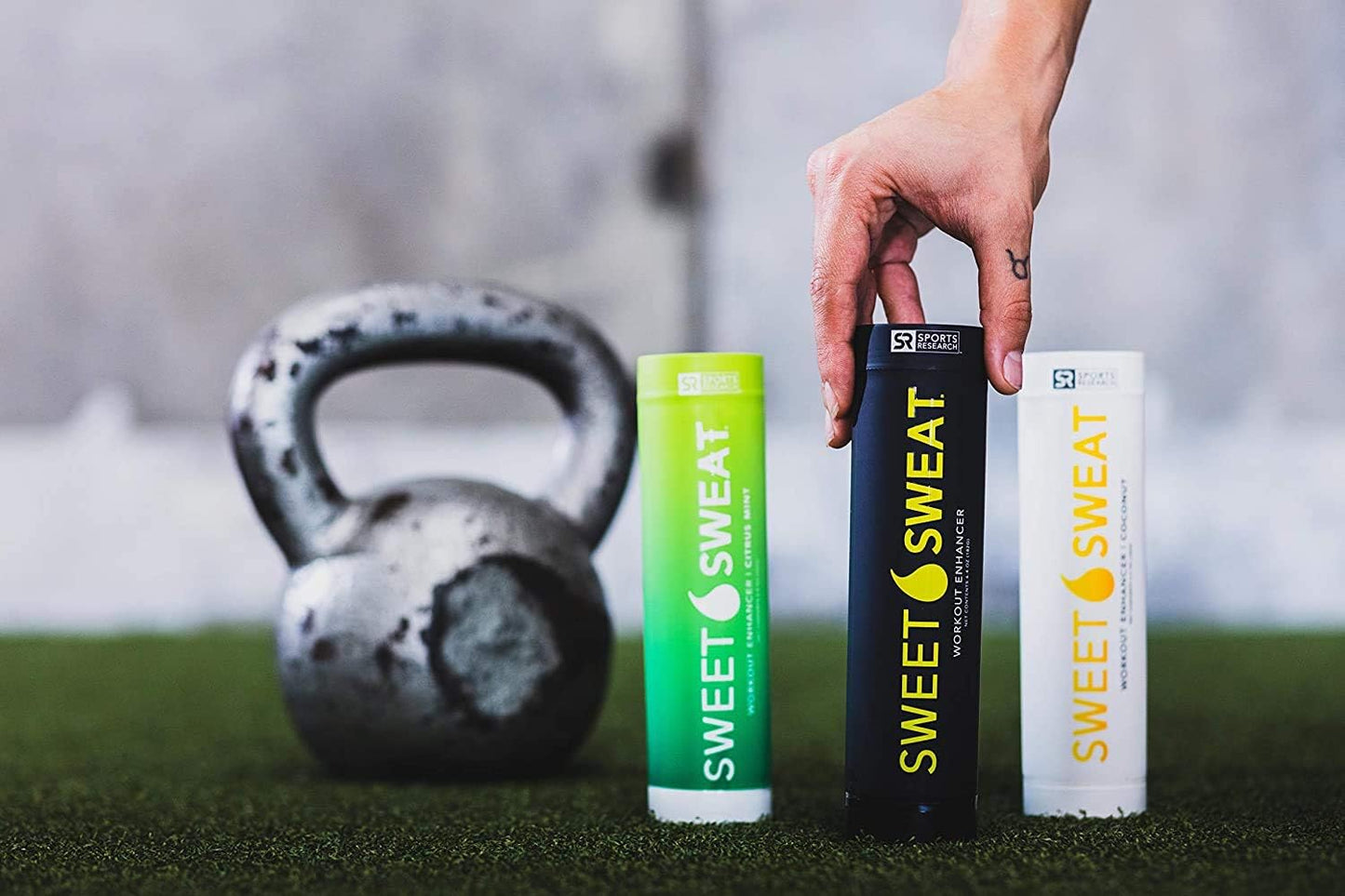Sweet Sweat Workout Enhancer Roll-On Gel Stick - Makes You Sweat Harder and Faster, Use with Sweet Sweat Waist Trimmer
