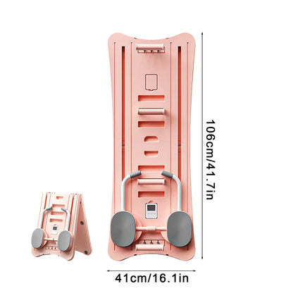 Pilates Board Pilates Reformer Board Core Workout Equipment Foldable Multi-Purpose Roller Home for Achieve a Great Workout At
