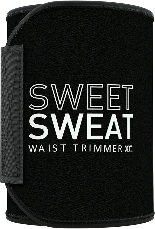 ® Sweet Sweat Waist Trimmer - Premium Sweat Enhancing Fitness Belt for Women & Men - 5 Adjustable Sizes